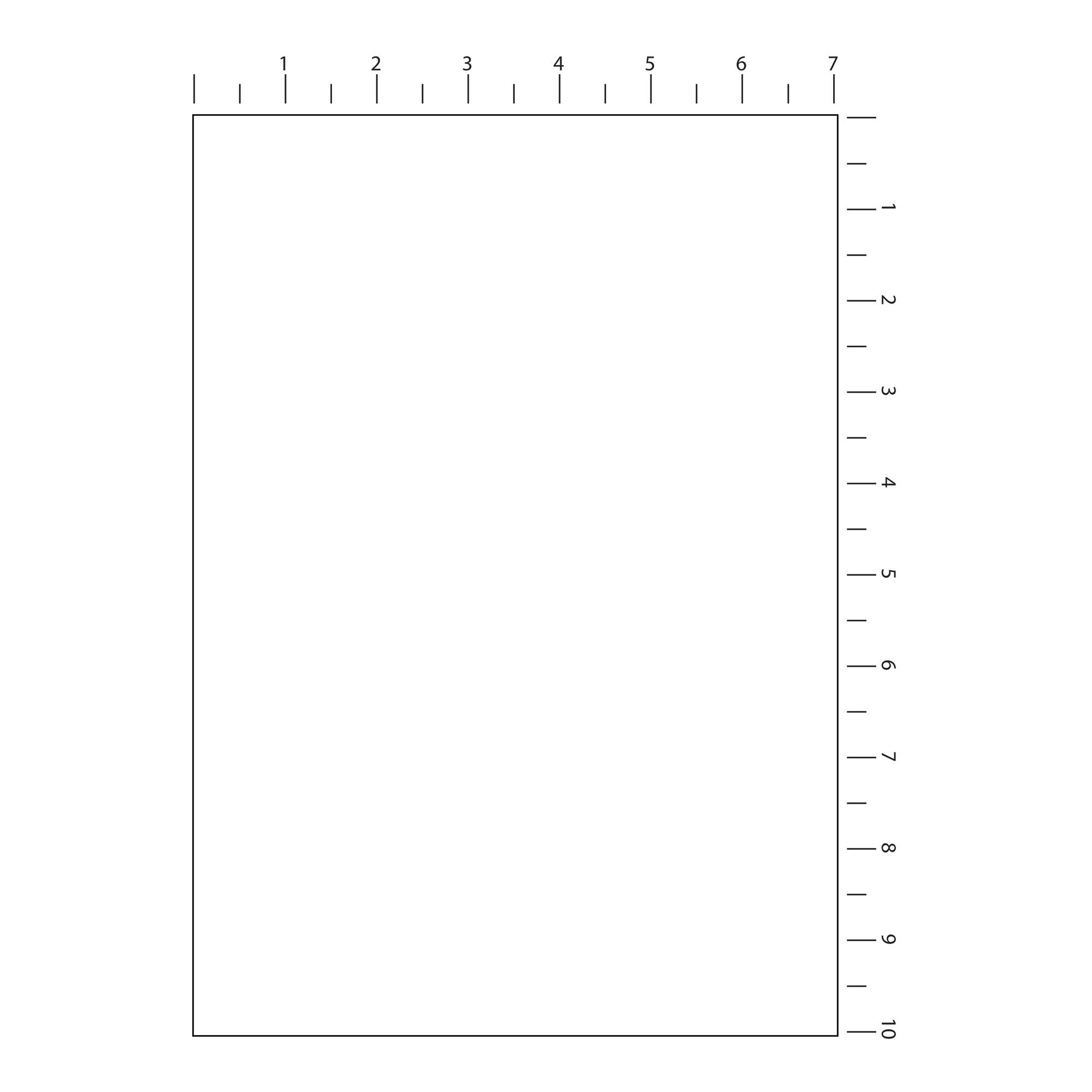 Blank Stencil, 7" x 10" by Craft Smart®